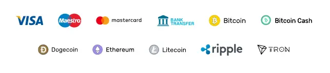Spindog Payment Methods