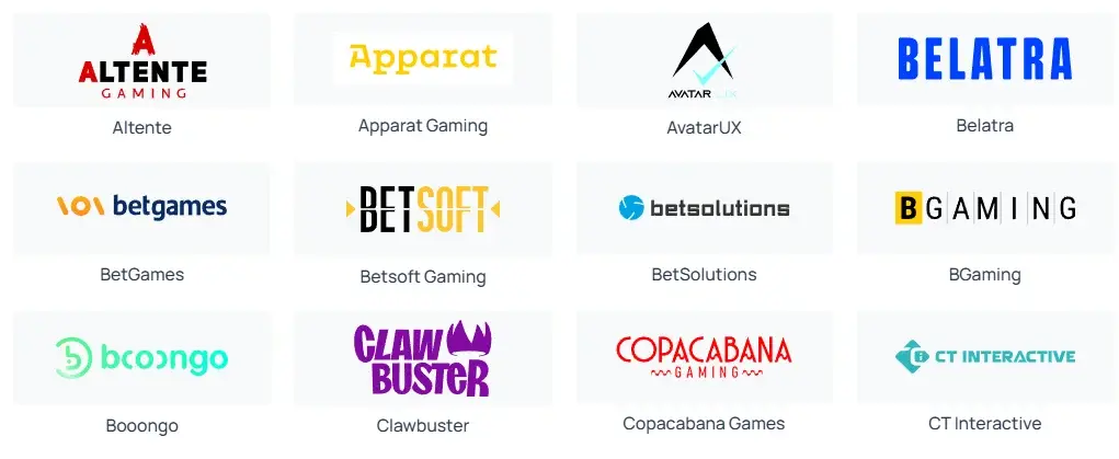 Spin Dog Casino Game Providers